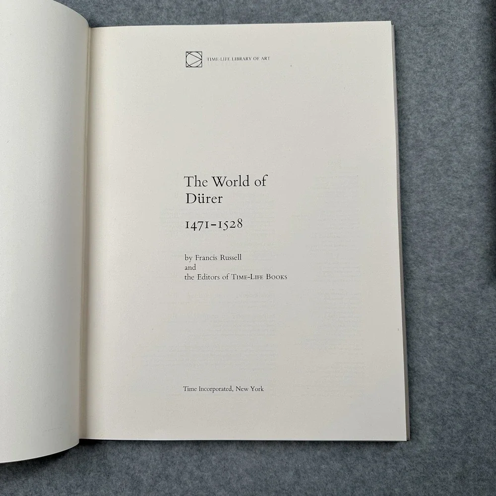 The World of Durer 1471-1528 Time‎ Life Library of Art 1974 (1967) HC Slip Case